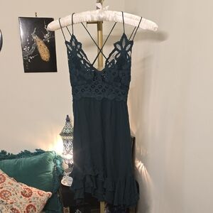 Deep Sea Green Free People Adele Mini